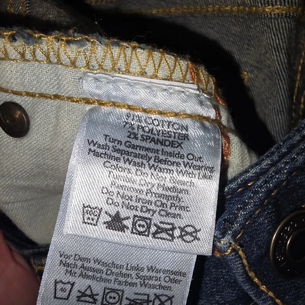Eddie Bauer Bootcut Jeans 0 Women Dark Wash Curvy StayShape Stretch Denim